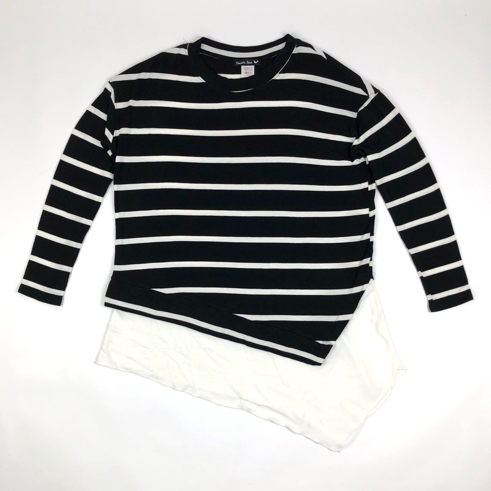 Double Zero Layered Stripe Top